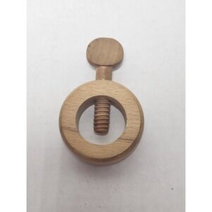 Vintage Danish Mid-Century Modern Kay Bojesen‎ Wooden Screw Nutcracker Barware